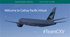 Desktop Screenshot of cathaypacificvirtual.com